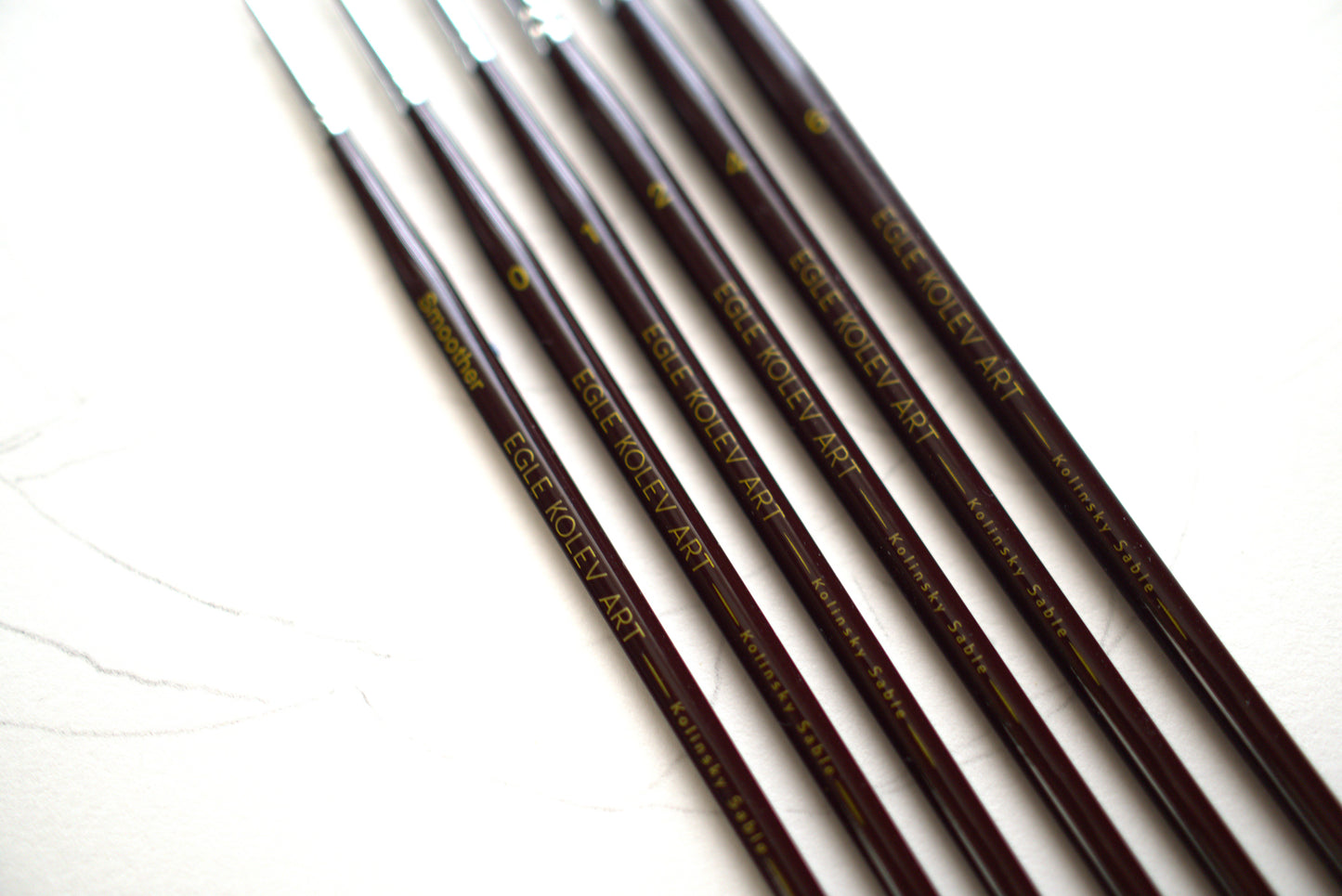 Fine Watercolour Pure Kolinsky Sable Brushe Set