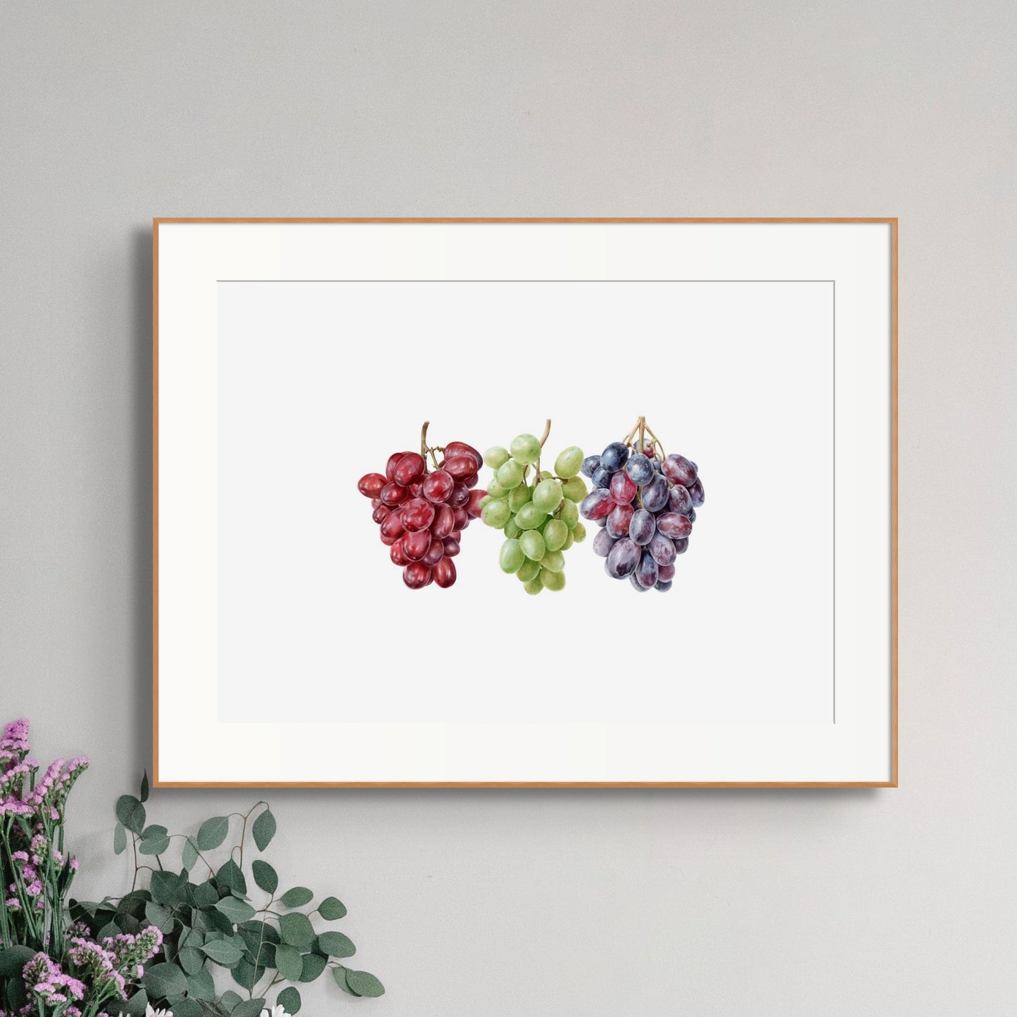 "The Trio of Grapes" Limited Edition Giclée Fine Art Print