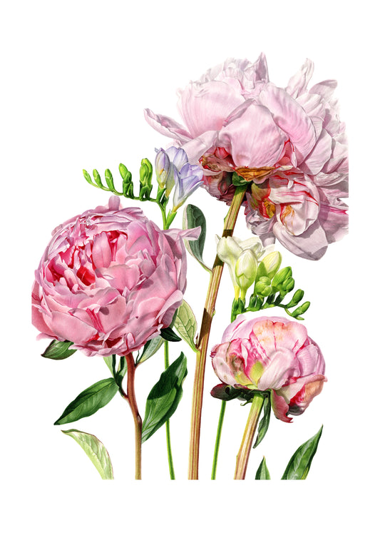 "Elegance In Bloom" Limited Edition Giclée Fine Art Print
