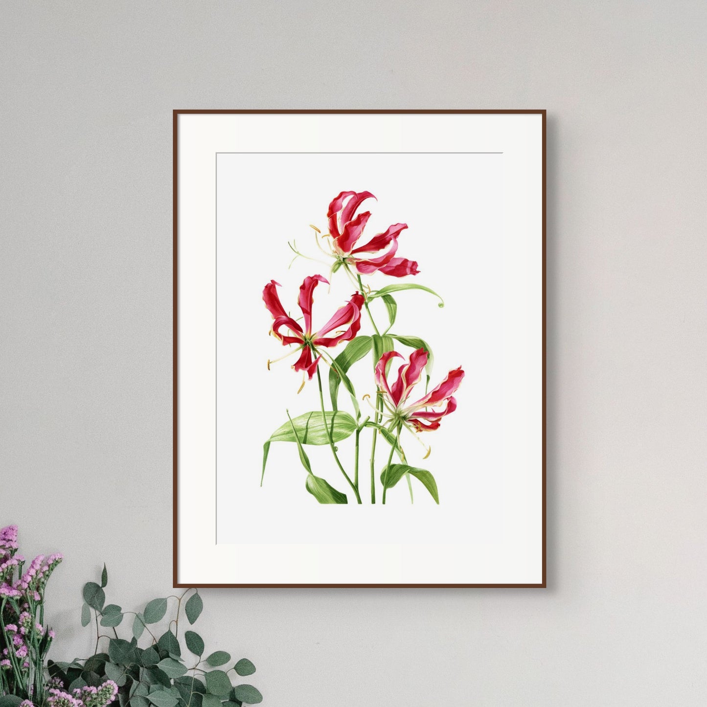 "Flame Lily" Limited Edition Giclée Fine Art Print