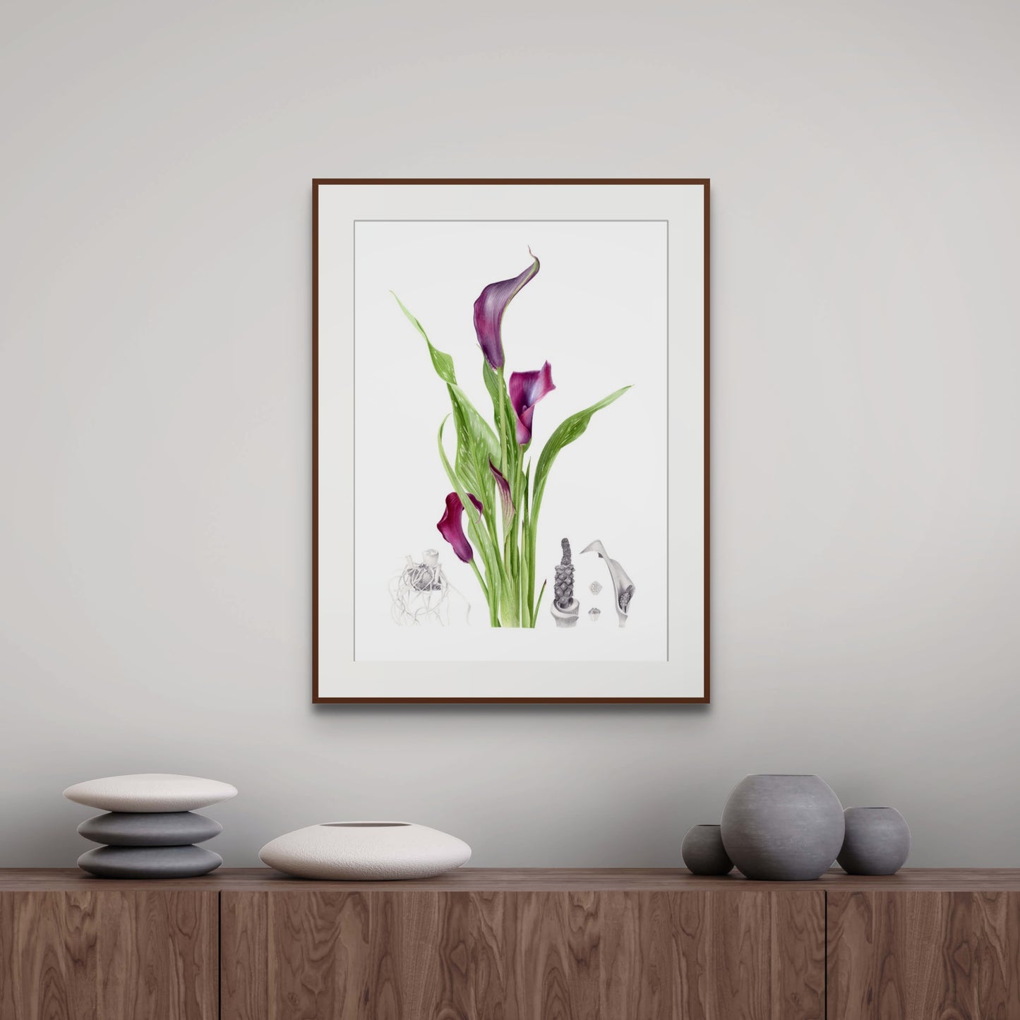 "Black Lily" Limited Edition Giclée Fine Art Print