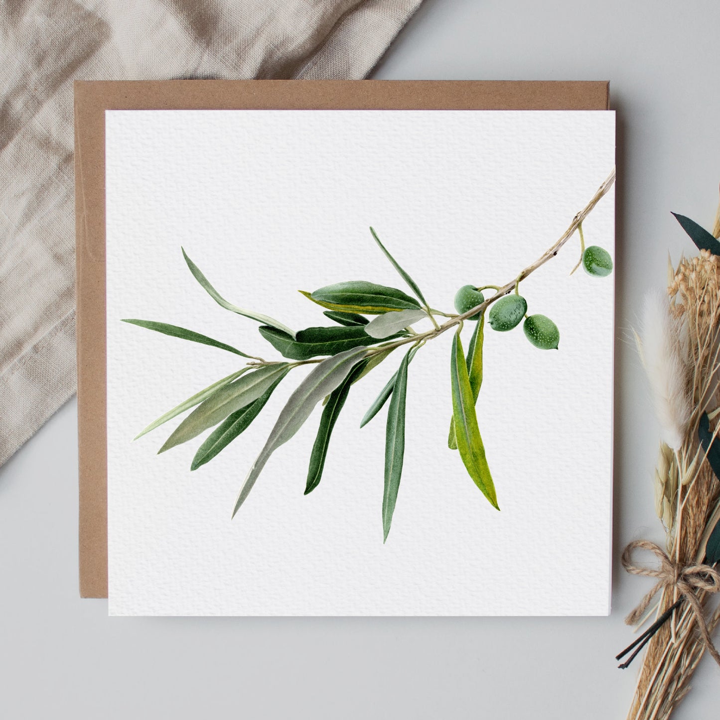 Olive Greeting Card