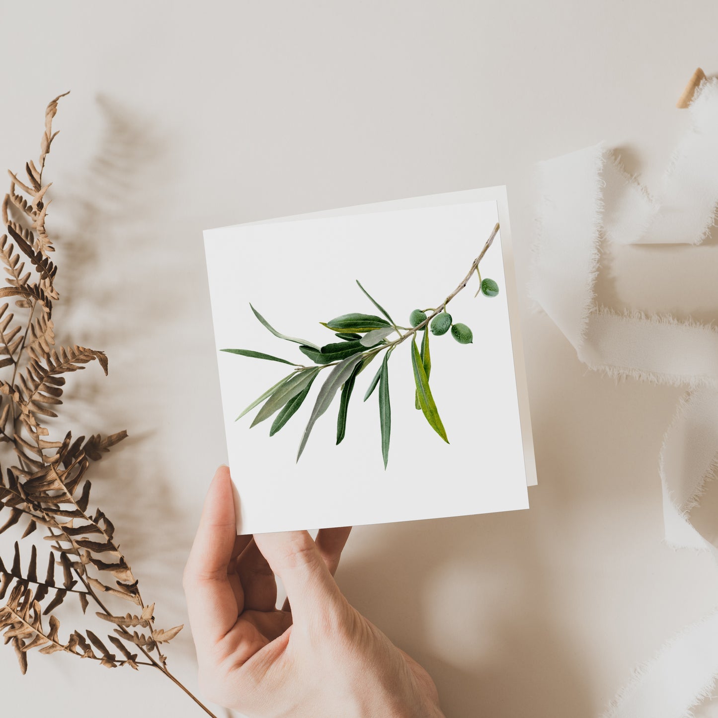 Olive Greeting Card